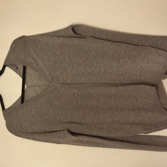 Vince Merino Wool Blend V-neck Lightweight Sweater Pullover Minimalist Cozy Fall - Picture 1 of 7